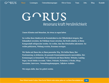 Tablet Screenshot of gorus.de